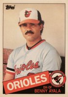 1985 Topps Tiffany #624 Benny Ayala Baseball Card