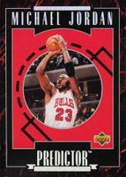 1995 Upper Deck Predictor MVP #R1 Michael Jordan Basketball Card