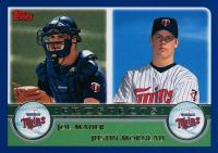 2003 Topps #680 Joe Mauer/Justin Morneau Baseball Card