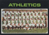 1971 Topps #624 Oakland Athletics Team Baseball Card
