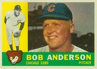 1960 Topps #412 Bob Anderson Baseball Card