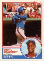 1983 Topps Traded #108T Darryl Strawberry Baseball Card