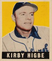 1948 Leaf #129 Kirby Higbe Short Print Baseball Card