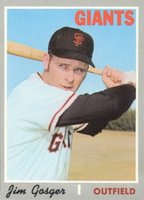 1970 Topps #651 Jim Gosger Baseball Card