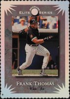 1995 Donruss Elite #55 Frank Thomas Baseball Card