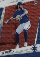 2020 Panini Chronicles Phoenix #1 Bo Bichette Ruby Wave Baseball Card