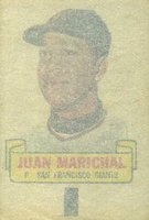1966 Topps Rub-Offs #58 Juan Marichal Baseball Card