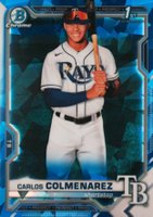 2021 Bowman Chrome Sapphire Edition Prospects #BCP238 Carlos Colmenarez Baseball Card