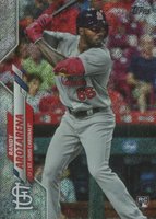 2020 Topps Complete Set #229 Randy Arozarena Retail Foilboard Baseball Card