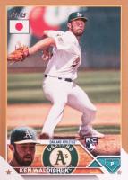 2023 Topps Baseball Japan Edition #192 Ken Waldichuk Gold Baseball Card