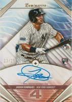 2024 Topps Luminaries Home Run Kings Autographs #HRKJD Jasson Dominguez Baseball Card