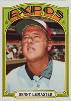 1972 Topps #371 Denny Lemaster Baseball Card
