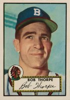 1952 Topps #367 Bob Thorpe Baseball Card