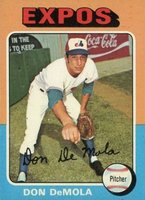 1975 Topps #391 Don DeMola Baseball Card