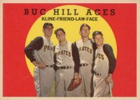 1959 Topps #428 Buc Hill Aces Baseball Card
