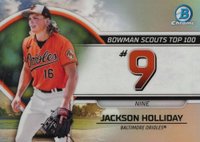 2023 Bowman Scouts' Top 100 #BTP9 Jackson Holliday Baseball Card