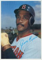 1980 Topps Superstar 5 x 7 Photos #5 Jim Rice Gray Back Baseball Card