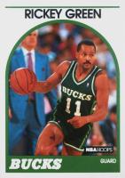 1989 Hoops #56 Rickey Green Basketball Card