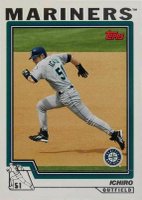2004 Topps  #10 Ichiro Suzuki Baseball Card