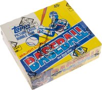 1983 Topps #CPB Cello Pack Box 24 Packs Baseball Card
