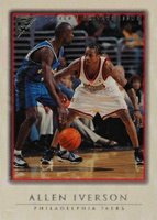 1999 Topps Gallery Player's Private Issue #60 Allen Iverson Basketball Card
