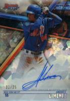 2018 Bowman's Best Best of 2018 Autographs #B18AG Andres Gimenez Atomic Baseball Card