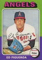 1975 Topps #476 Ed Figueroa Baseball Card