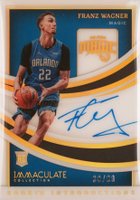 2021 Panini Immaculate Collection Immaculate Rookie Introductions #IRIFWO Franz Wagner Basketball Card