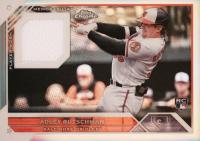 2023 Topps Complete Set Chrome Rookie Relic #CRRAD Adley Rutschman Baseball Card