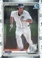2020 Bowman Chrome Prospects #BCP122 Riley Greene Baseball Card