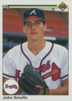 1990 Upper Deck #535 John Smoltz Baseball Card