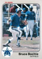 1983 Fleer #473 Bruce Bochte Baseball Card