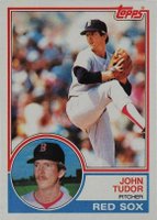 1983 Topps #318 John Tudor Baseball Card
