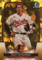 2023 Bowman Chrome Sapphire Edition #17 Adley Rutschman SP-Yellow Baseball Card