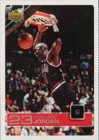 2003 Upper Deck Sports Collectibles Magazine #UD8 Michael Jordan Perforated Basketball Card