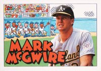 1992 Topps Kids #121 Mark McGwire Baseball Card
