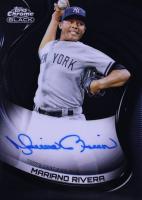 2022 Topps Chrome Black Autographs #MR Mariano Rivera Baseball Card