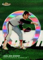 2005 Finest #157 Nolan Ryan Green Refractor Baseball Card