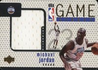 1997 Upper Deck Game Jerseys #GJ13 Michael Jordan Basketball Card