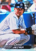 2024 Topps Stadium Club #187 Derek Jeter Chrome-Refractor Baseball Card