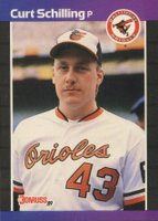 1989 Donruss #635 Curt Schilling Baseball Card