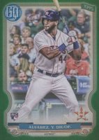 2020 Topps Gypsy Queen #137 Yordan Alvarez Green Baseball Card