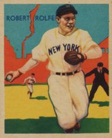 1934 Diamond Stars  #104 Robert Rolfe Baseball Card