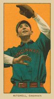 1909 White Borders Ghosts, Miscuts, Proofs, Blank Backs & Oddities #339 Mike Mitchell Cincinnati Baseball Card
