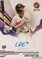 2024 Topps Pristine Pristine Autographs #PAJHL Jung Hoo Lee Purple Pristine Baseball Card