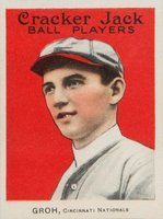 1915 Cracker Jack #159 Heinie Groh Baseball Card