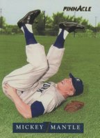 1992 Pinnacle Mickey Mantle #20 Enthusiam Baseball Card