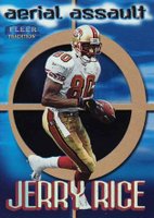 1999 Fleer Tradition Aerial Assault #15 Jerry Rice Football Card