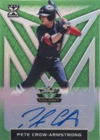2020 Leaf Valiant #BAPCA Pete Crow-Armstrong Autographs Baseball Card