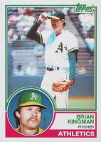 1983 Topps #312 Brian Kingman Baseball Card